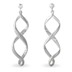 Histoire d'Or Boucles D'oreilles Pendantes Jolanda Argent Blanc Hot