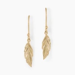 Histoire d'Or Boucles D'oreilles Pendantes Hanae Plaqué Or Jaune Outlet