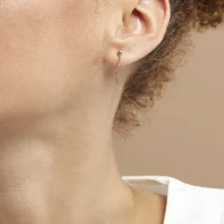 Histoire d'Or Boucles D'oreilles Pendantes Duha Plaqué Or Jaune Clearance