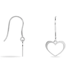 Histoire d'Or Boucles D'oreilles Pendantes Cosima Argent Blanc Online