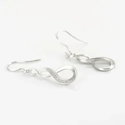 Histoire d'Or Boucles D'oreilles Pendantes Ayhan Argent Blanc Oxyde De Zirconium Online