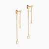 Histoire d'Or Boucles D'oreilles Pendantes Mirage Or Jaune Nacre Hot