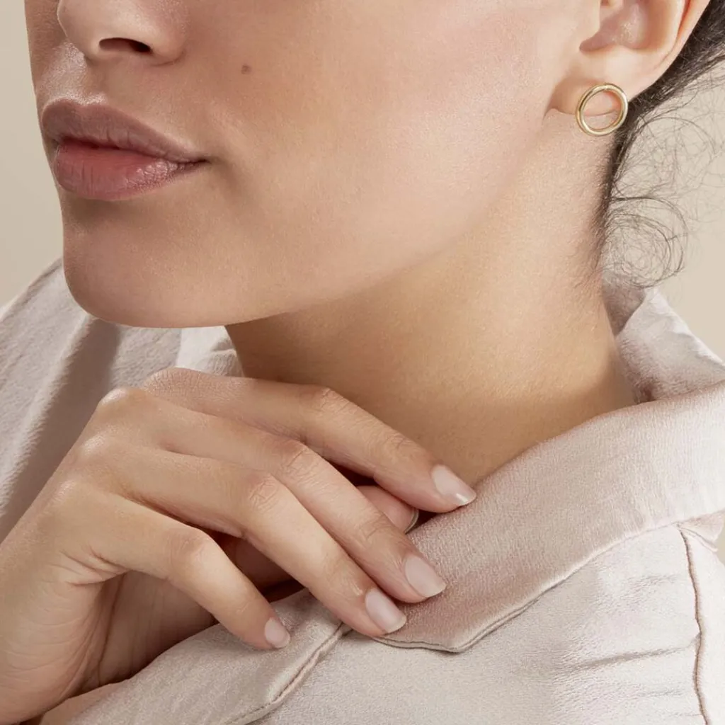 Histoire d'Or Boucles D'oreilles Pendantes Gracieuse Or Jaune Discount