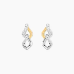Histoire d'Or Boucles D'Oreilles Pendantes Or Jaune Oxyde De Zirconium Outlet