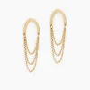 Histoire d'Or Boucles D'oreilles Pendantes Brin D'or Or Jaune Sale