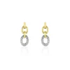 Histoire d'Or Boucles D'oreilles Pendantes Margane Or Jaune Diamant Hot