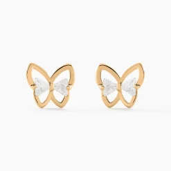 Histoire d'Or Boucles D'oreilles Pendantes Jelissa Plaqué Or Oxyde De Zirconium Hot