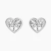 Histoire d'Or Boucles D'oreilles Pendantes Elwenn Argent Blanc Sale