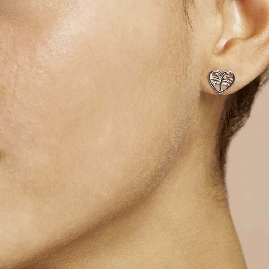 Histoire d'Or Boucles D'oreilles Pendantes Elwenn Argent Blanc Sale