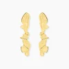 Histoire d'Or Boucles D'Oreilles Pendantes Goldess Acier Jaune Discount