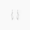 Histoire d'Or Boucles D'oreilles Pendantes Ysanna Or Blanc Oxyde De Zirconium Discount