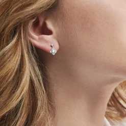 Histoire d'Or Boucles D'oreilles Pendantes Edyta Argent Blanc Oxyde De Zirconium