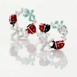 Histoire d'Or Boucles D'oreilles Pendantes Eliniane Argent Blanc Oxyde De Zirconium