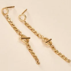 Histoire d'Or Boucles D'oreilles Pendantes Chain Or Jaune Clearance