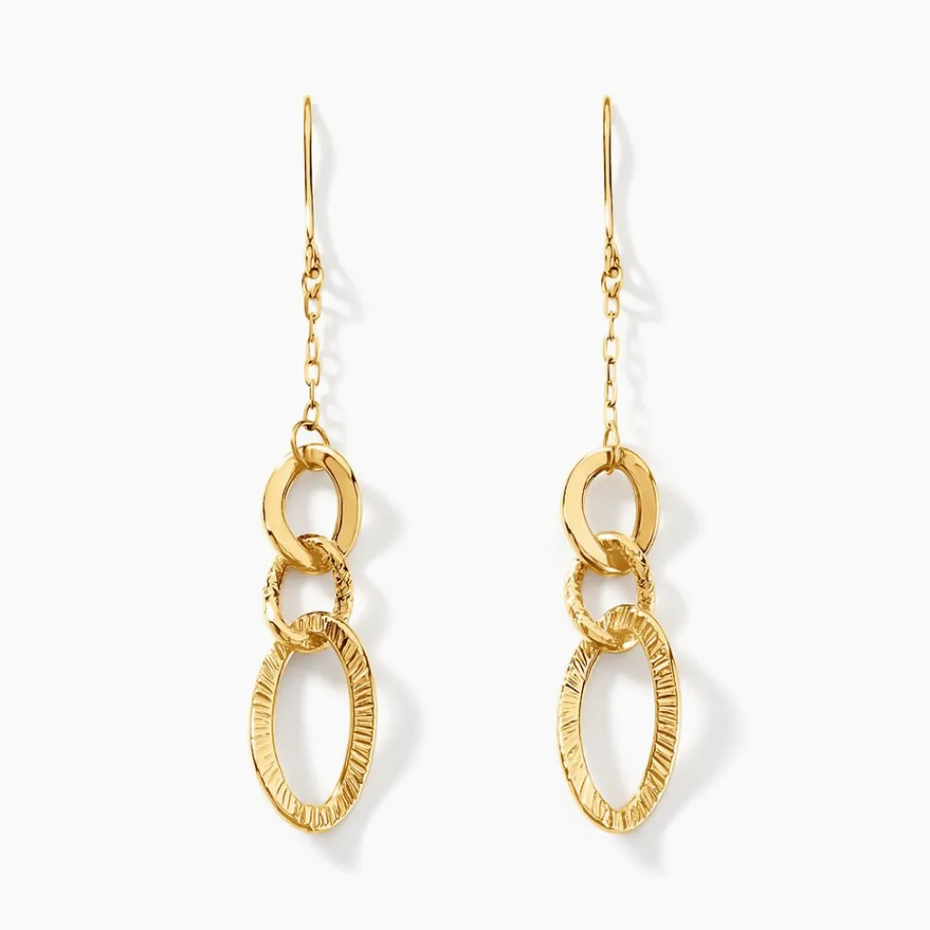 Histoire d'Or Boucles D'oreilles Pendantes Oralee Or Jaune Outlet