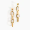 Histoire d'Or Boucles D'oreilles Pendantes Linkora Or Jaune Clearance