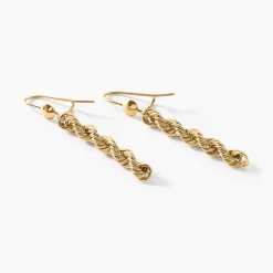 Histoire d'Or Boucles D'oreilles Pendantes Debbi Or Jaune