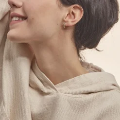 Histoire d'Or Boucles D'oreilles Pendantes Mayline Or Bicolore Diamant Outlet