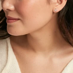 Histoire d'Or Boucles D'oreilles Pendantes Clarence Argent Blanc Oxyde De Zirconium Discount