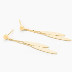 Histoire d'Or Boucles D'oreilles Pendantes Leeann Or Jaune Online