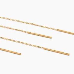 Histoire d'Or Boucles D'oreilles Pendantes Chloee Or Jaune Best