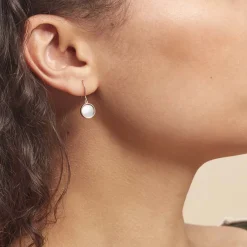 Histoire d'Or Boucles D'oreilles Pendantes Joana Or Rose Nacre Hot