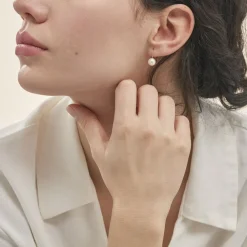 Histoire d'Or Boucles D'oreilles Pendantes Akoya Or Jaune Perle De Culture D'akoya Online