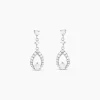 Histoire d'Or Boucles D'oreilles Pendantes Istanbul Argent Blanc Oxyde De Zirconium Discount