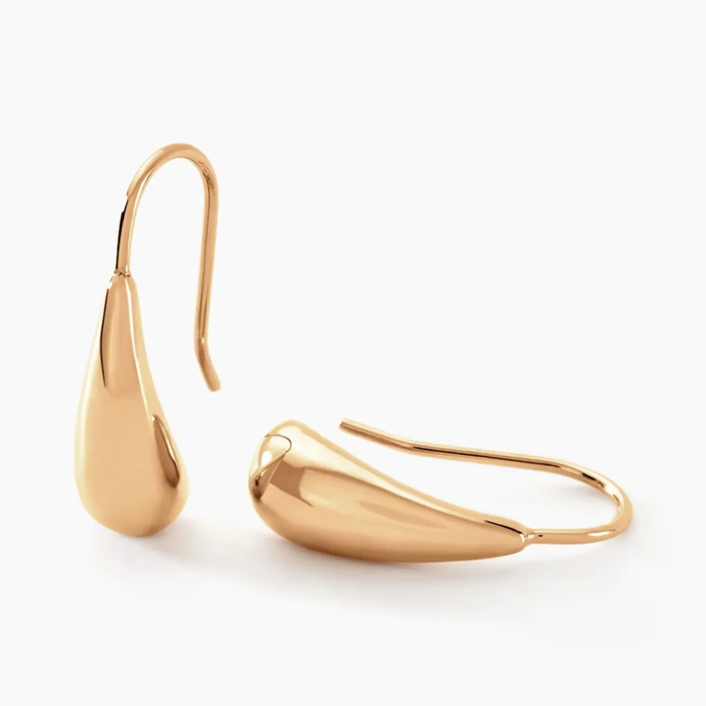 Histoire d'Or Boucles D'oreilles Pendantes Quiterie Plaqué Or Doré Discount