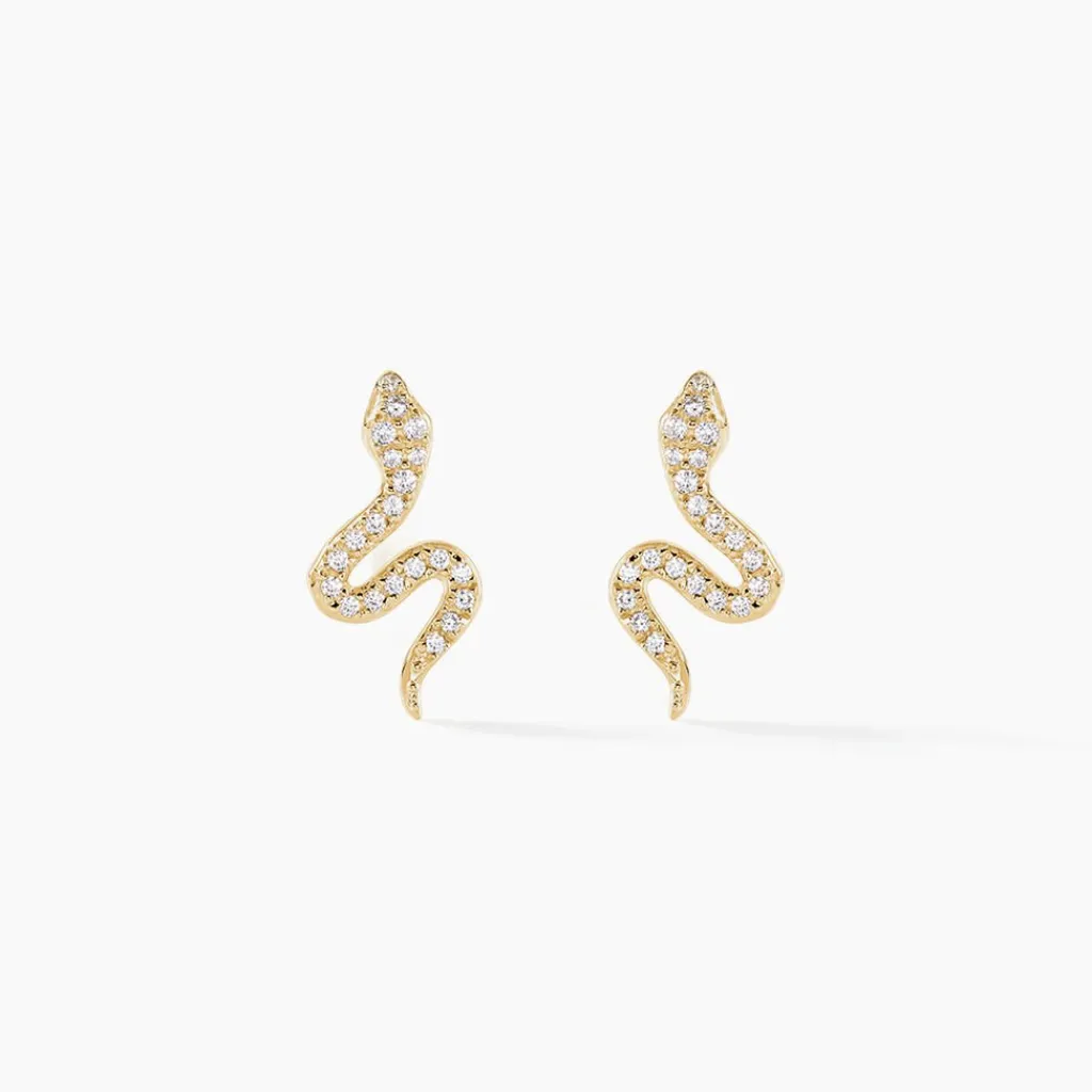 Histoire d'Or Boucles D'oreilles Pendantes Dorilis Or Jaune Oxyde De Zirconium Discount