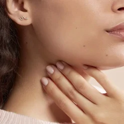 Histoire d'Or Boucles D'oreilles Pendantes Dorilis Or Jaune Oxyde De Zirconium Discount