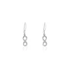 Histoire d'Or Boucles D'oreilles Pendantes Argent Solkem Glitter Clearance