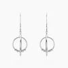 Histoire d'Or Boucles D'oreilles Pendantes Siara Argent Blanc Clearance