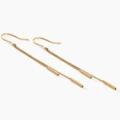 Histoire d'Or Boucles D'oreilles Pendantes Rain Or Jaune Outlet