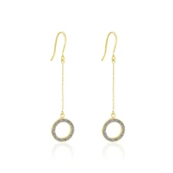Histoire d'Or Boucles D'oreilles Pendantes Audria Or Jaune Discount