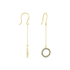 Histoire d'Or Boucles D'oreilles Pendantes Audria Or Jaune Discount