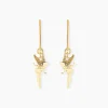 Histoire d'Or Boucles D'oreilles Pendantes Fee Or Jaune Outlet
