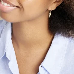 Histoire d'Or Boucles D'oreilles Pendantes Fee Or Jaune Outlet