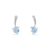 Histoire d'Or Boucles D'oreilles Pendantes Bertine Or Blanc Topaze Online