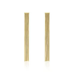 Histoire d'Or Boucles D'oreilles Pendantes Josephine Acier Doré Discount