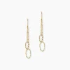 Histoire d'Or Boucles D'Oreilles Pendantes Ovidiu Or Jaune New