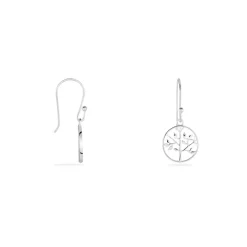 Histoire d'Or Boucles D'oreilles Pendantes Mely Argent Blanc Hot