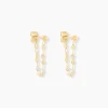 Histoire d'Or Boucles D'oreilles Pendantes Asteria Or Jaune Best