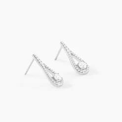 Histoire d'Or Boucles D'oreilles Pendantes Antonietta Argent  Oxyde De Zirconium Discount