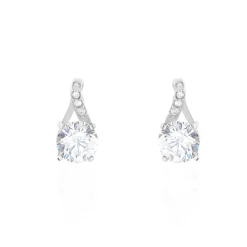 Histoire d'Or Boucles D'oreilles Pendantes Idylla Argent Blanc Oxyde De Zirconium Discount
