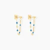 Histoire d'Or Boucles D'oreilles Pendantes Or Jaune Asteria Hot