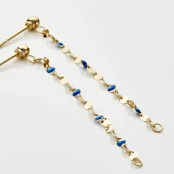 Histoire d'Or Boucles D'oreilles Pendantes Or Jaune Asteria Hot