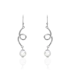 Histoire d'Or Boucles D'oreilles Perle D'imitation Hot