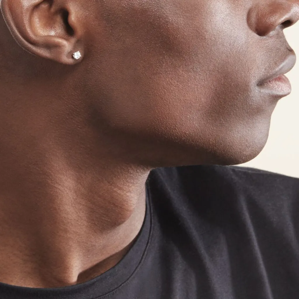 Histoire d'Or Boucles D'oreilles Puces Aphrodite or blanc diamant Discount