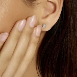 Histoire d'Or Boucles D'oreilles Puces Anitta Or Jaune Discount